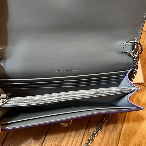 NWT ❤️Marc Jacobs The Wallet on Chain Bag with turn lock - Picture 11 of 17